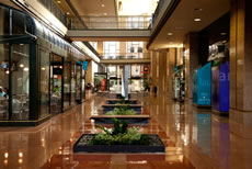 Retail floor of building